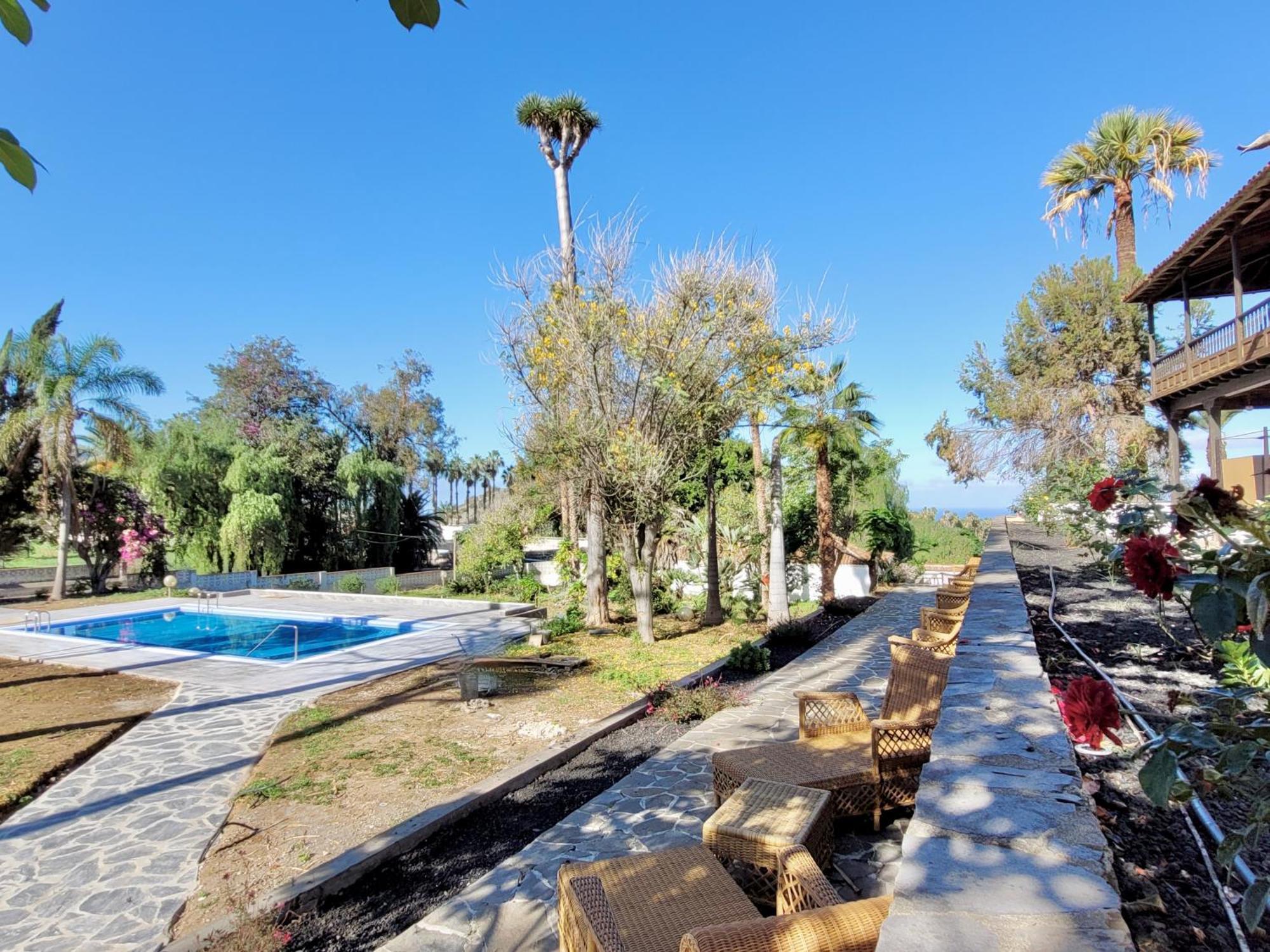 Ferienwohnung Hacienda La Vizcaina La Orotava Exterior foto