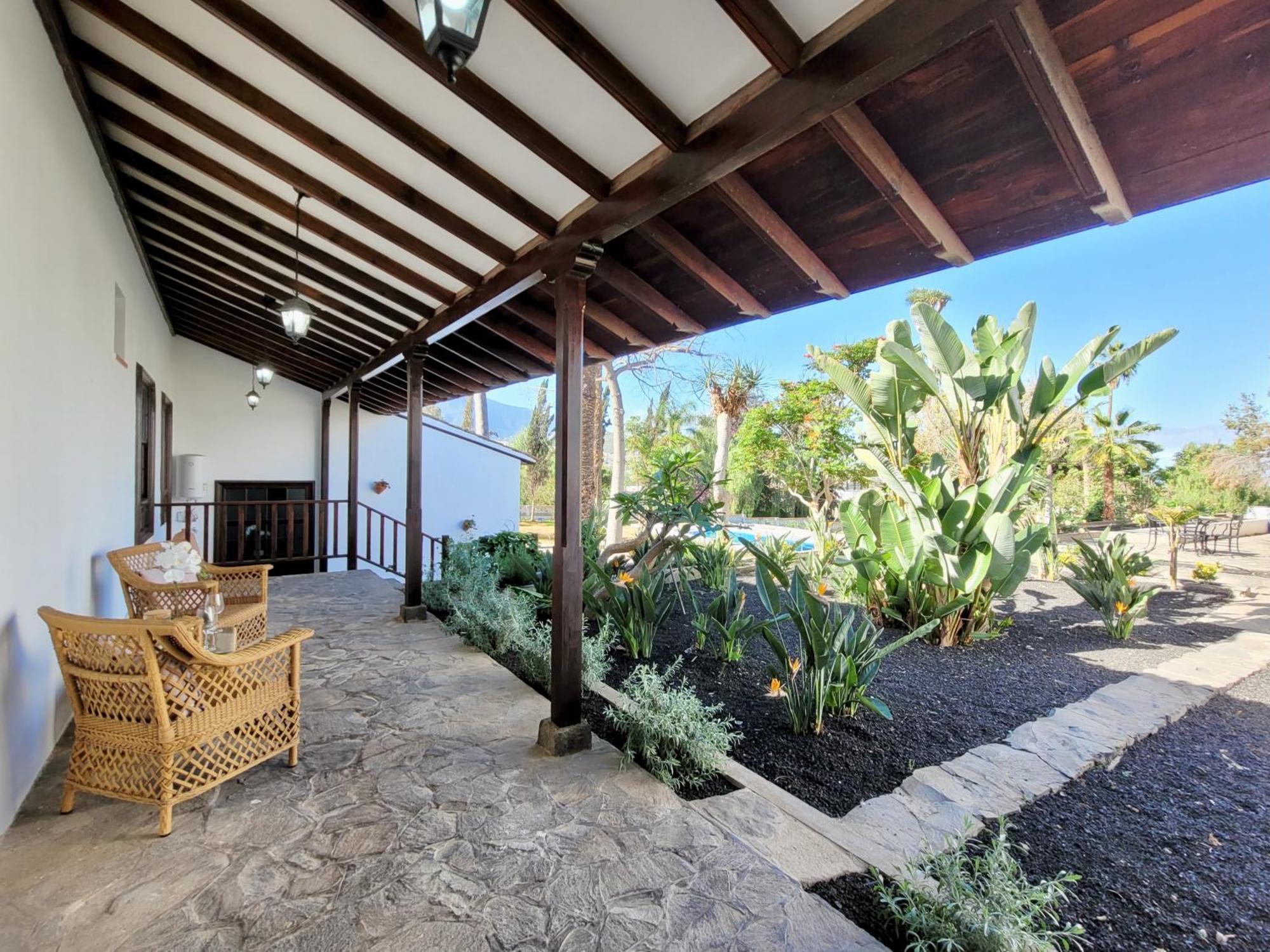 Ferienwohnung Hacienda La Vizcaina La Orotava Exterior foto